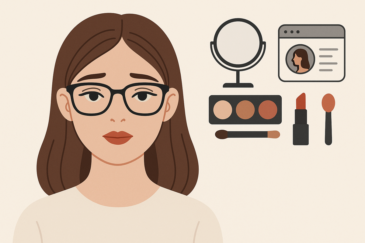 Glasses for Downturned Eyes: Styling, Makeup, and Looksmaxxing Tips
