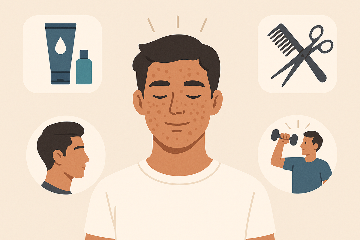 Glow Up for Men with Acne Scars: The Complete Transformation Guide