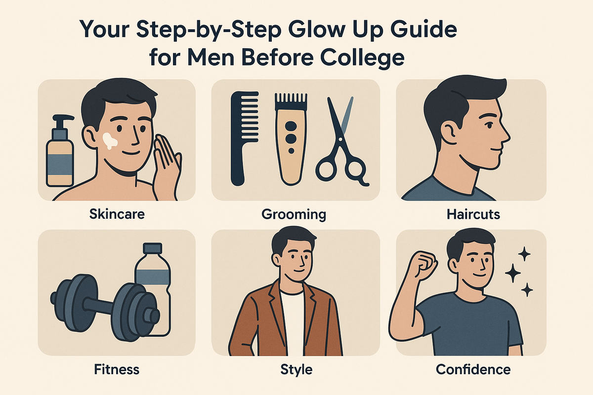 Glow Up for Men Before College: The Ultimate Transformation Guide
