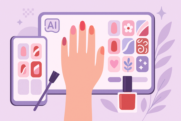 How an AI Nail Art Design App Is Revolutionizing Your Manicure Experience