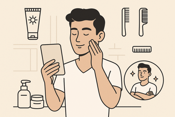 Glow Up for Men During Quarantine: The Complete Guide to Looking Your Best at Home