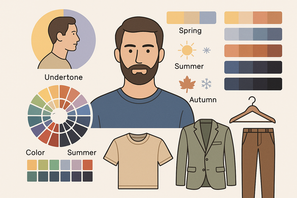 Men's Color Analysis: The Pillar Guide to Dressing for Your Skin Tone
