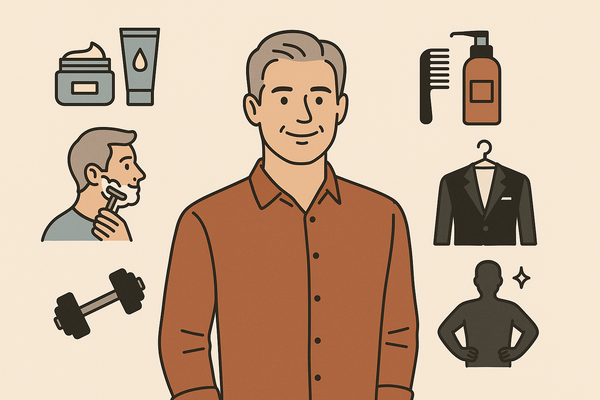 Glow Up for Men in Their 50s: The Complete Guide to Looking Younger and Refreshed