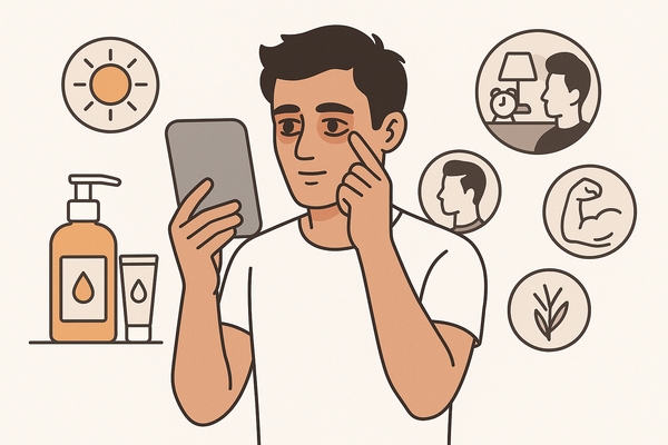 Glow Up for Men with Dark Circles: A Complete Realistic Guide